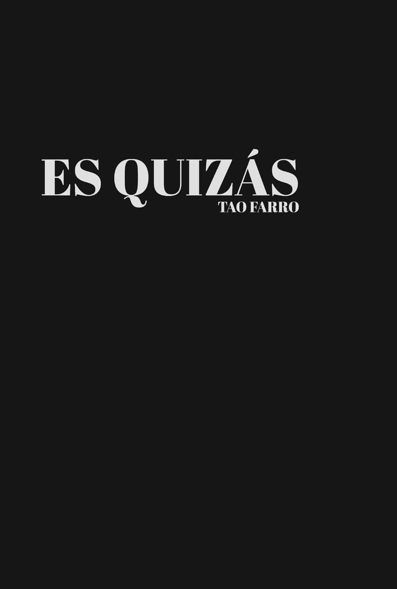 Poster of Es quizás