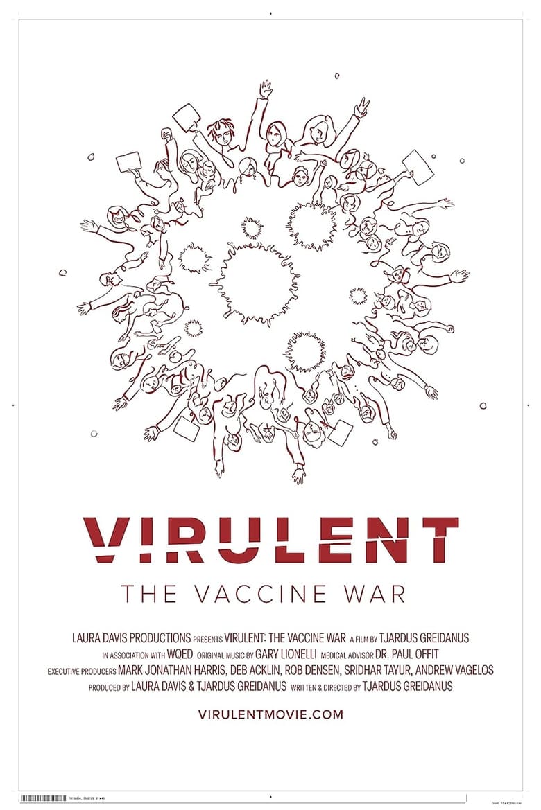 Poster of Virulent: The Vaccine War