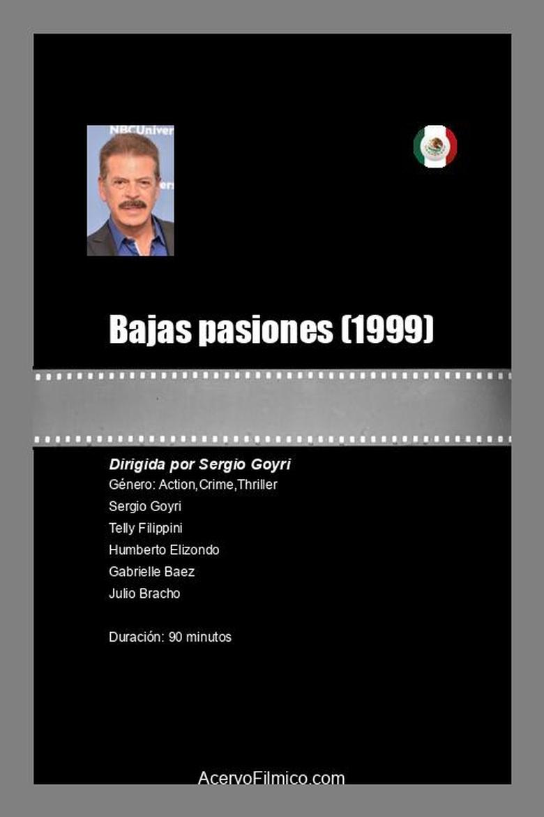 Poster of Bajas pasiones