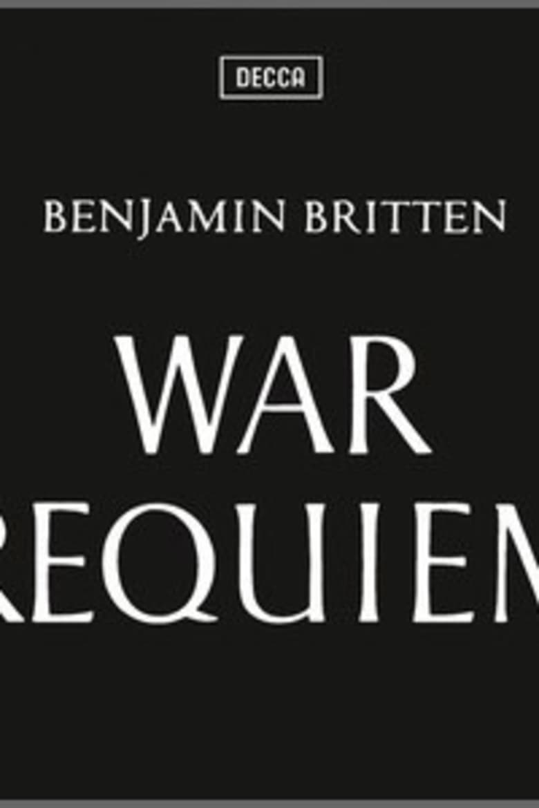 Poster of Benjamin Britten's War Requiem