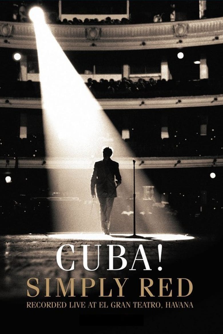 Poster of Simply Red - Cuba!