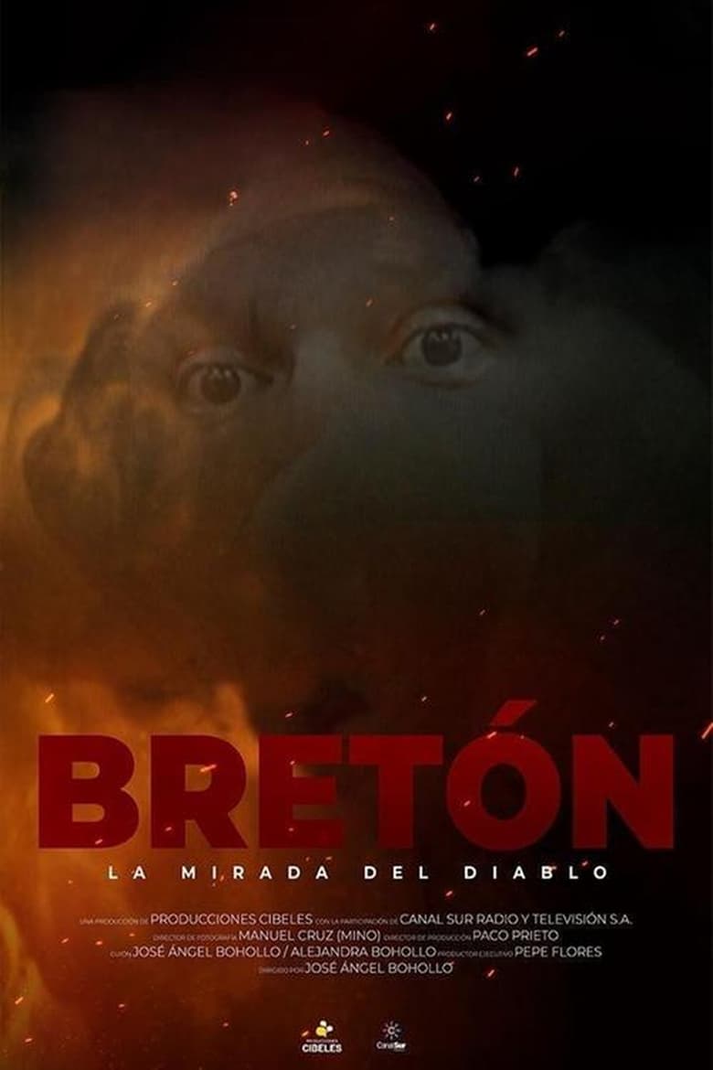 Poster of Breton, the devil's gaze