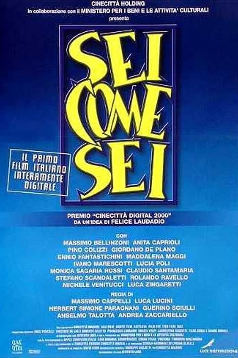 Poster of Sei come sei