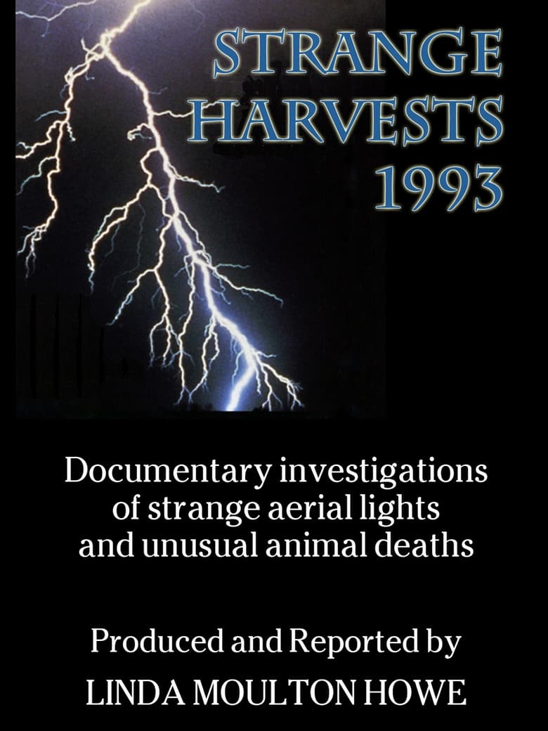 Poster of Strange Harvests 1993