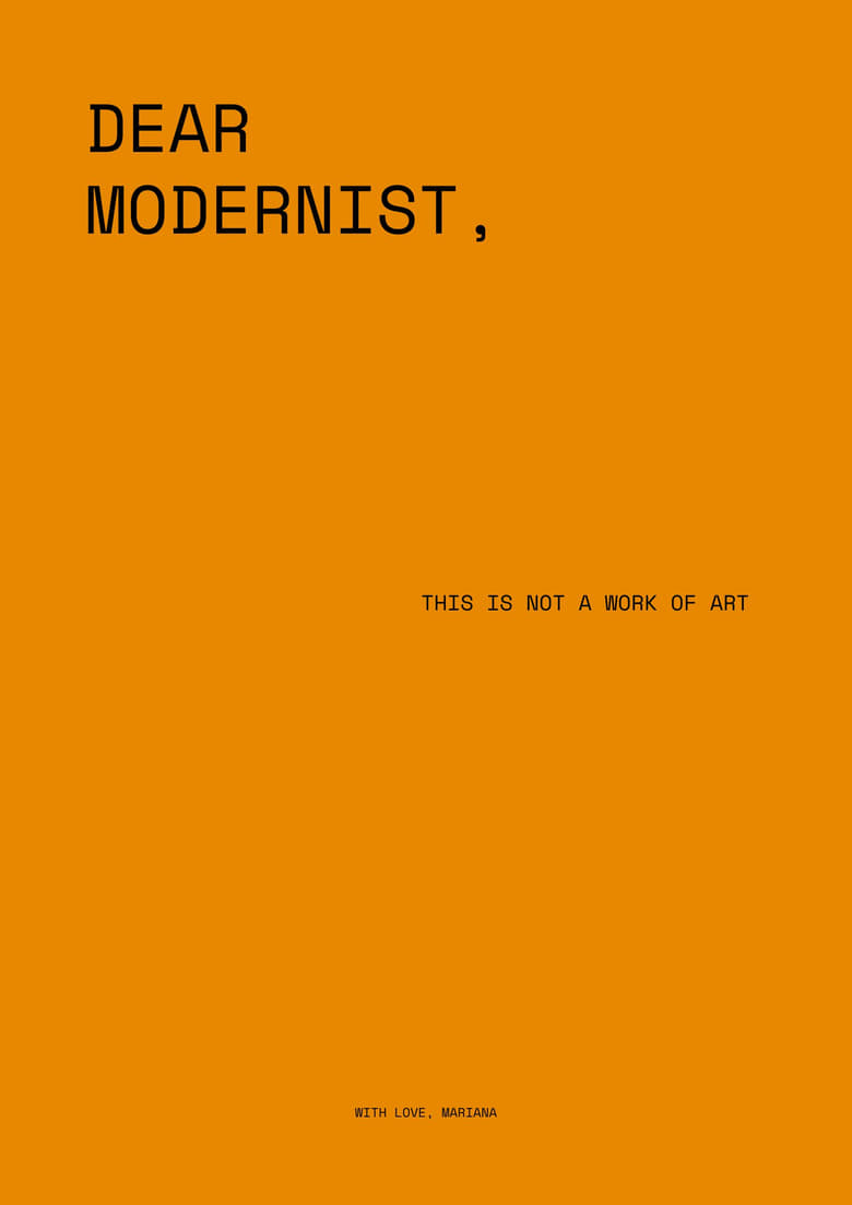 Poster of PREZADO MODERNISTA,