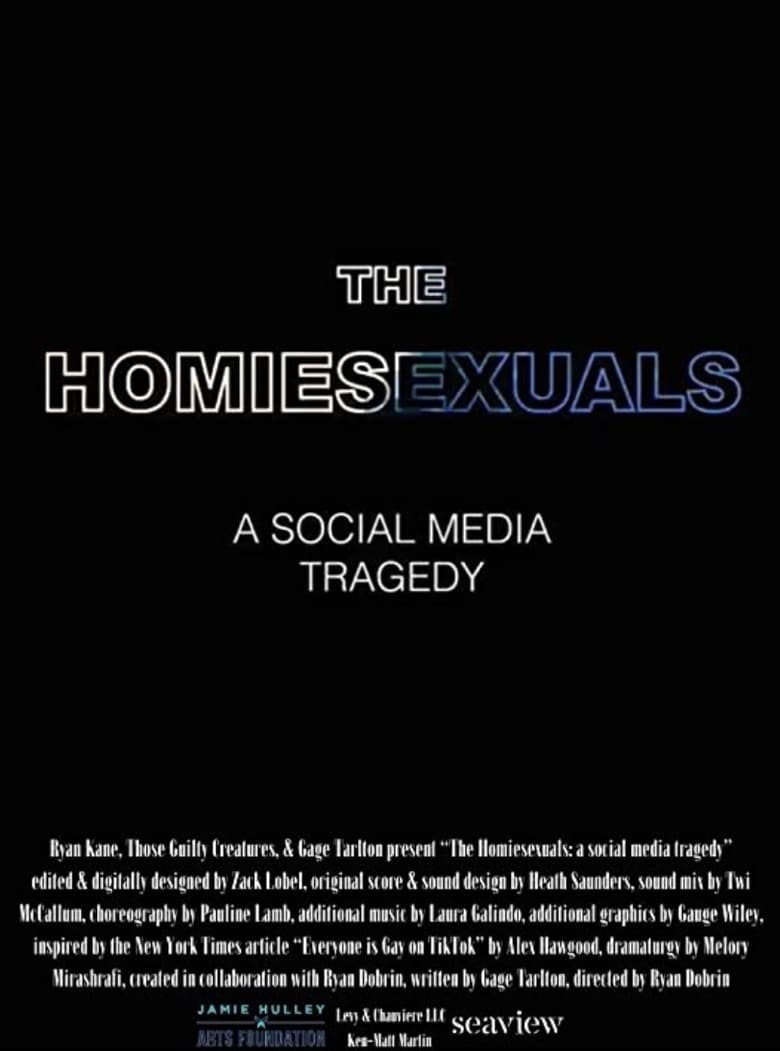 Poster of The Homiesexuals: a social media tragedy