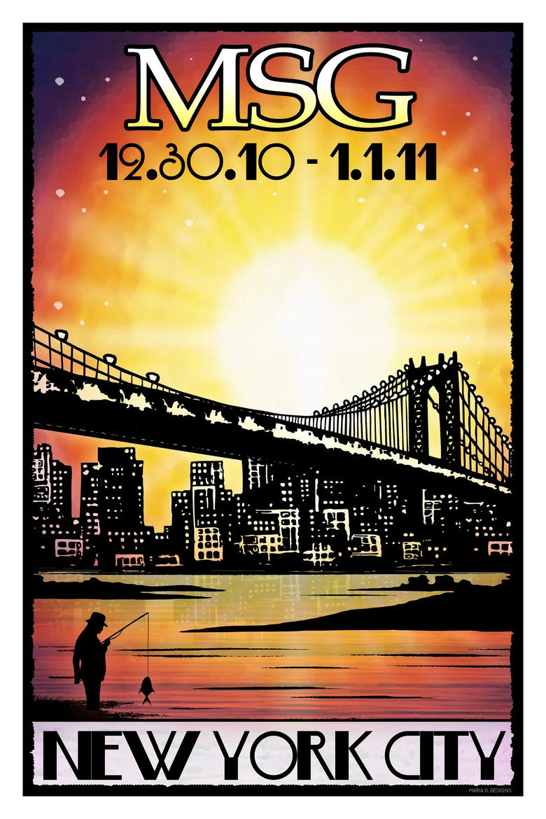 Poster of Phish 2010-12-31 Madison Square Garden, New York, NY