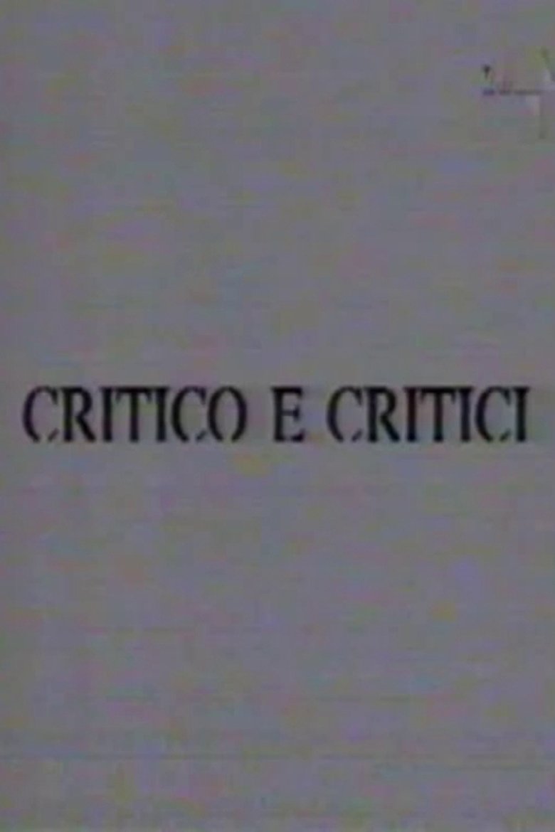 Poster of Critico e Critici