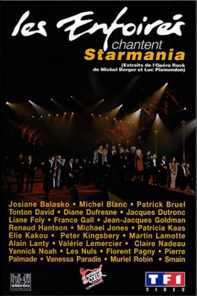 Poster of Les Enfoirés 1993 - Les Enfoirés chantent Starmania