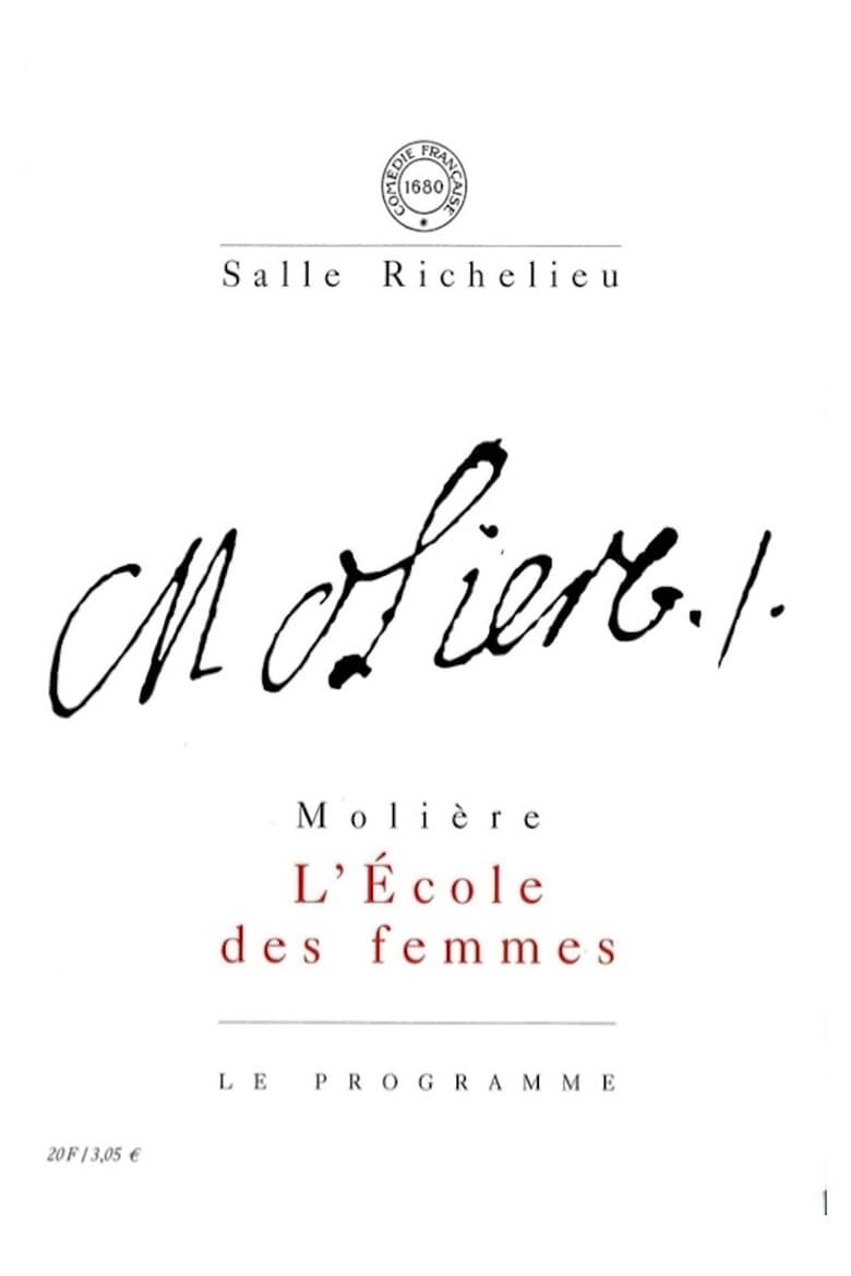 Poster of L'école des femmes