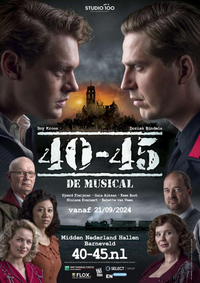 Poster of 40-45, the Musical