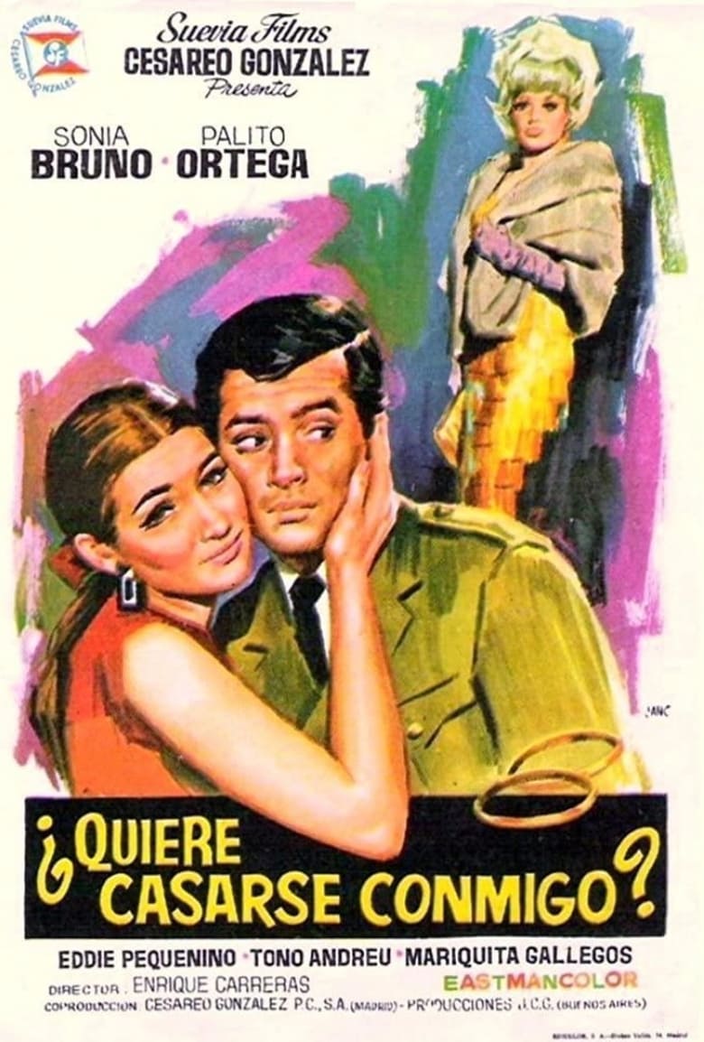 Poster of ¿Quiere casarse conmigo?