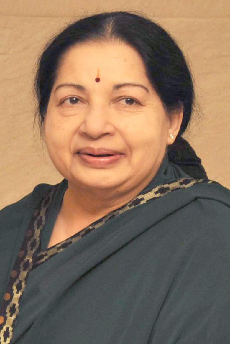 Portrait of Jayalalithaa J