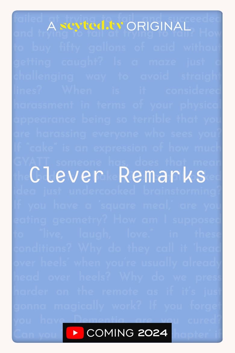 Poster of Clever Remarks