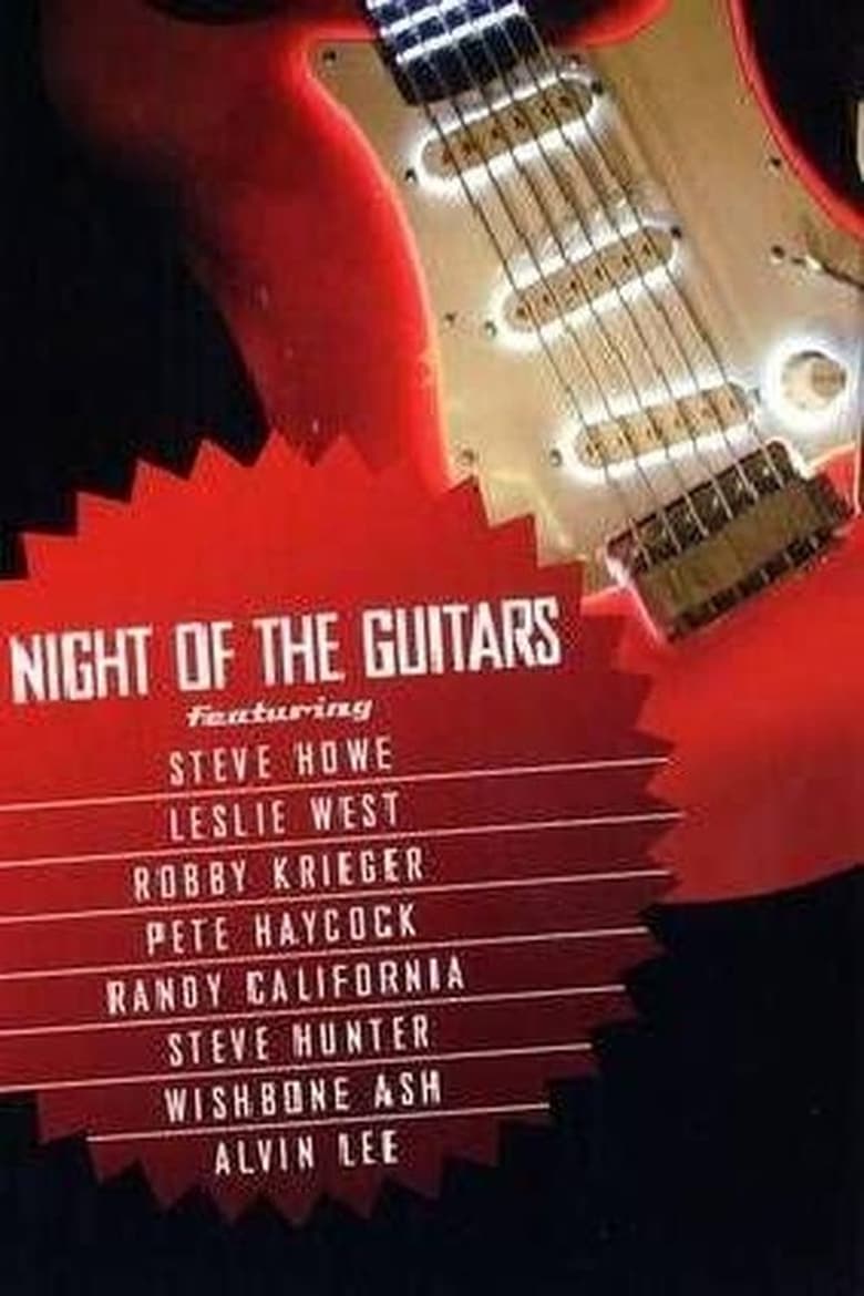 Poster of Night of the Guitars