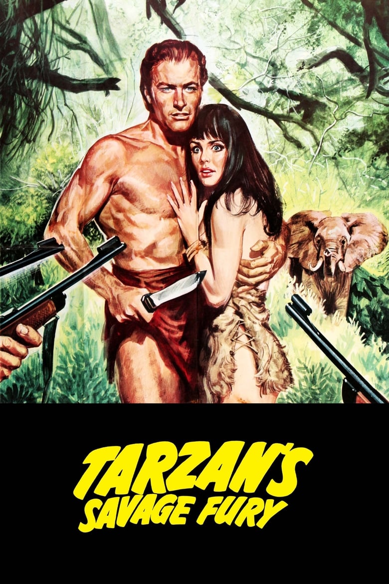 Poster of Tarzan's Savage Fury