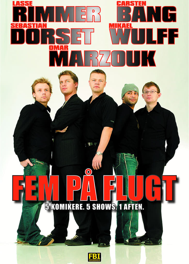 Poster of Fem På Flugt