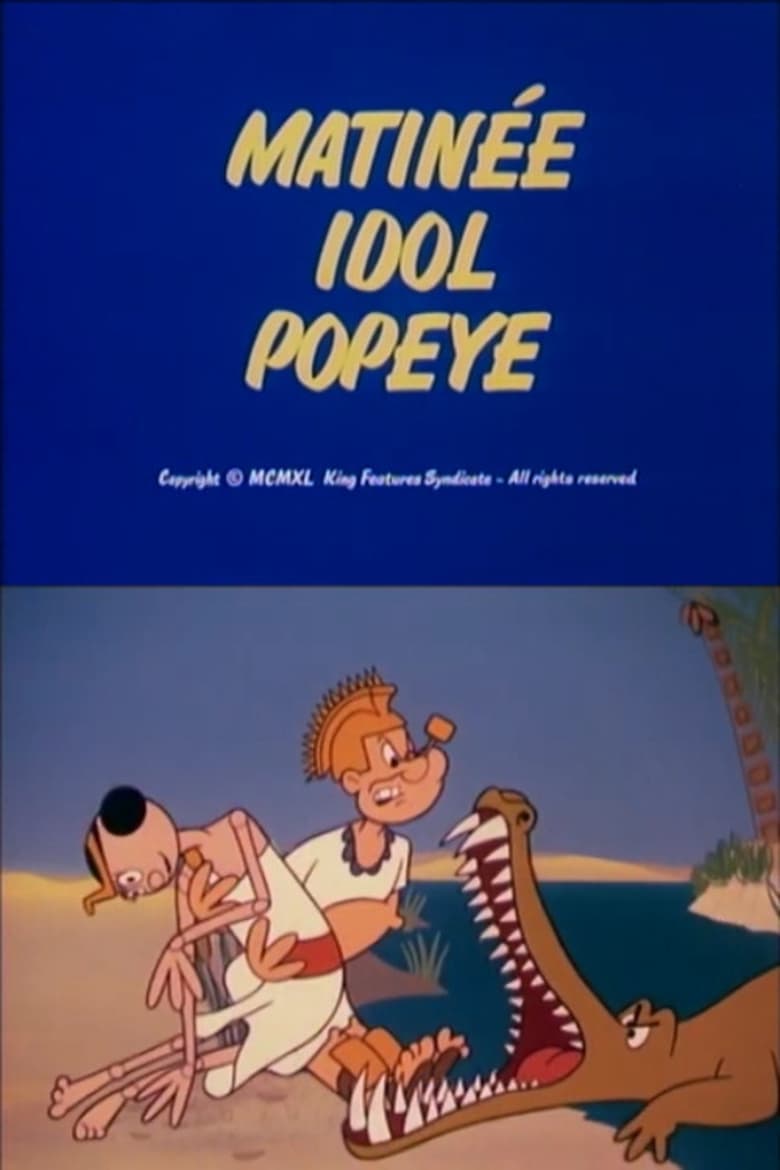 Poster of Matinee Idol Popeye