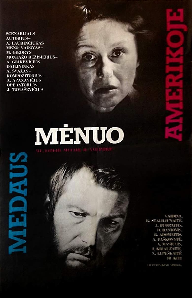 Poster of Medaus mėnuo Amerikoje