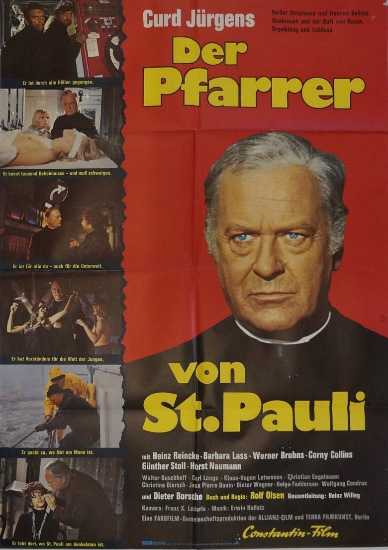 Poster of Der Pfarrer von St. Pauli