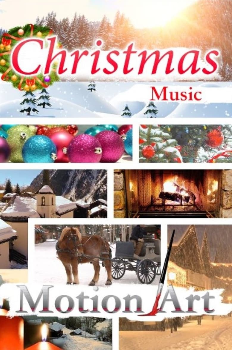 Poster of Christmas Music Motion Art