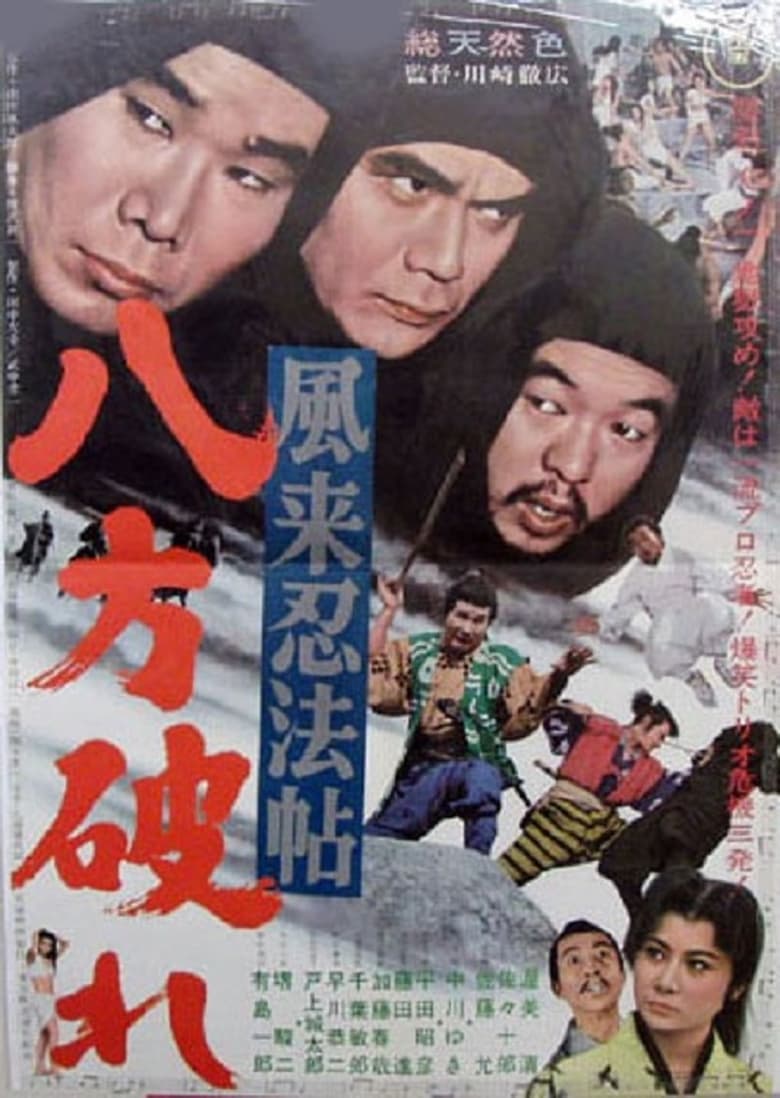 Poster of 風来忍法帖　八方破れ