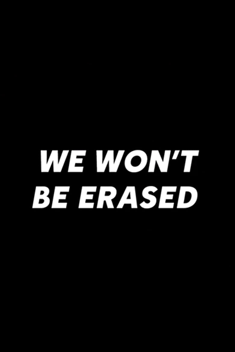 Poster of We Won't Be Erased