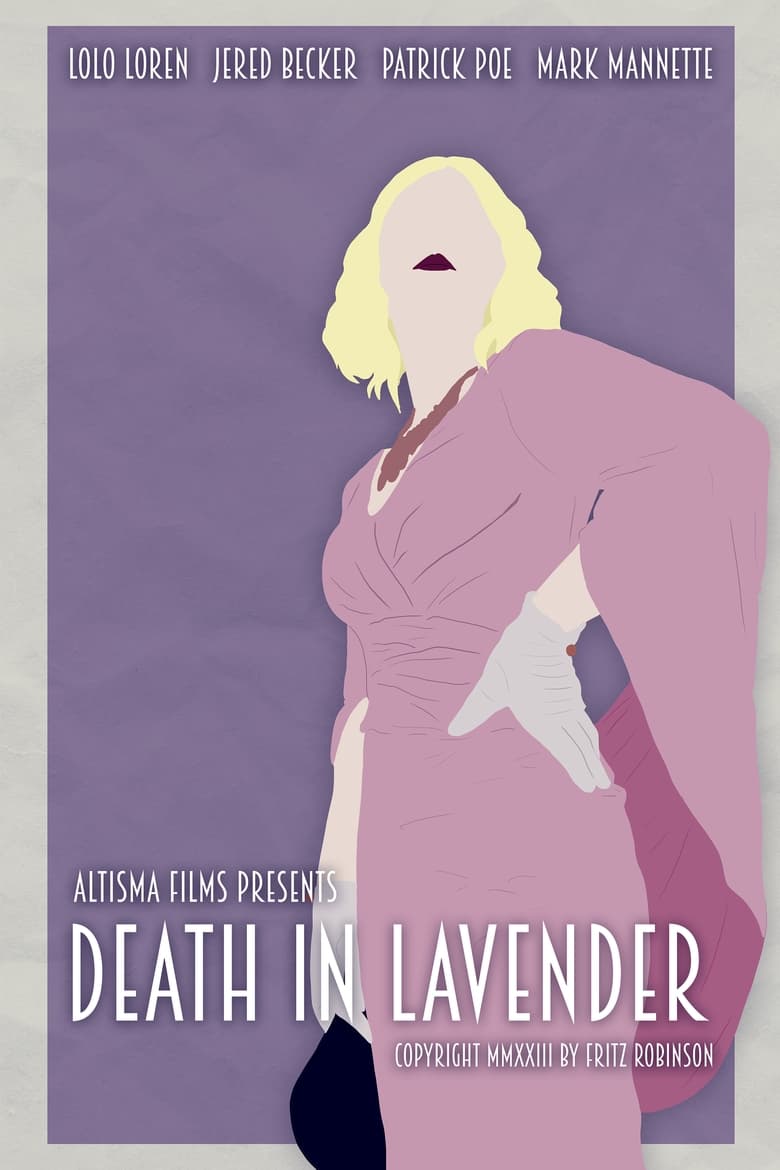 Poster of Death in Lavender