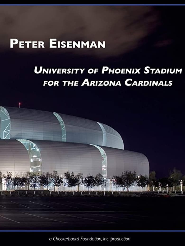 Poster of Peter Eisenman: University of Phoenix Stadium for the Arizona Cardinals