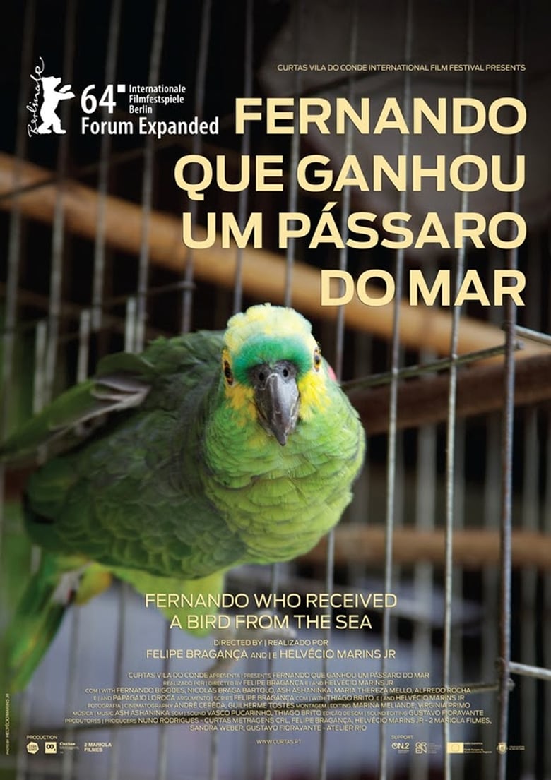 Poster of Fernando Who Received a Bird from the Sea