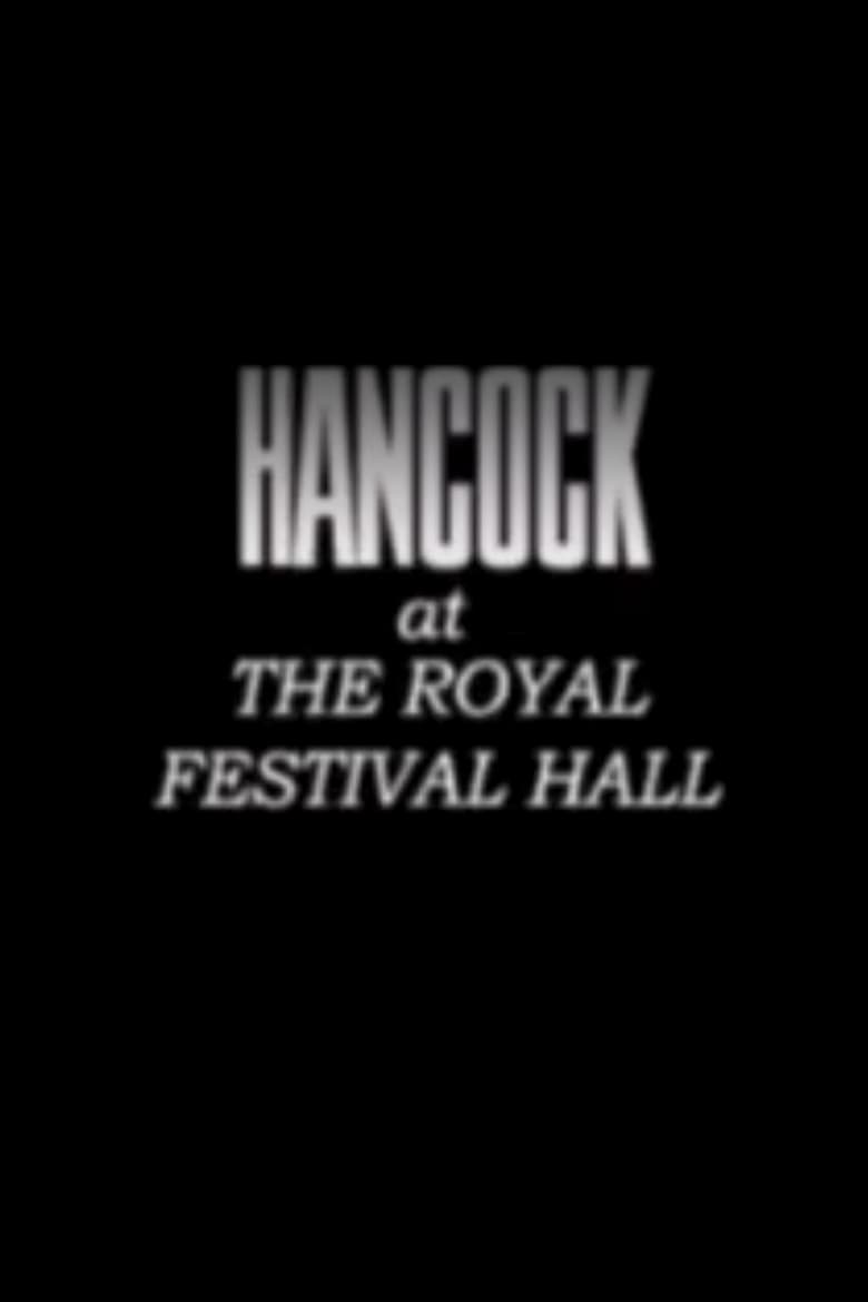 Poster of Hancock at the Royal Festival Hall