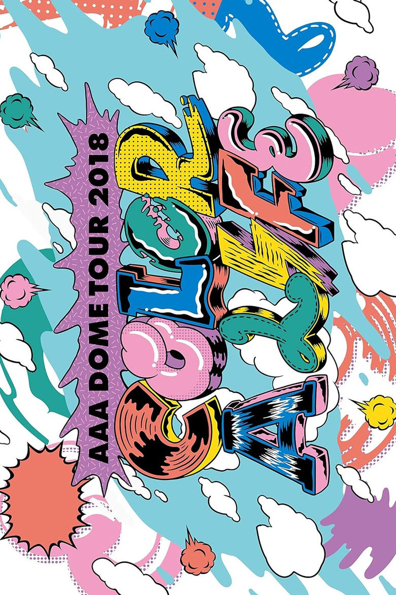 Poster of AAA DOME TOUR 2018 COLOR A LIFE