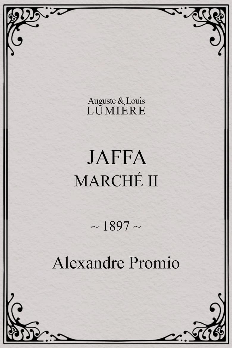 Poster of Jaffa : Marché, II