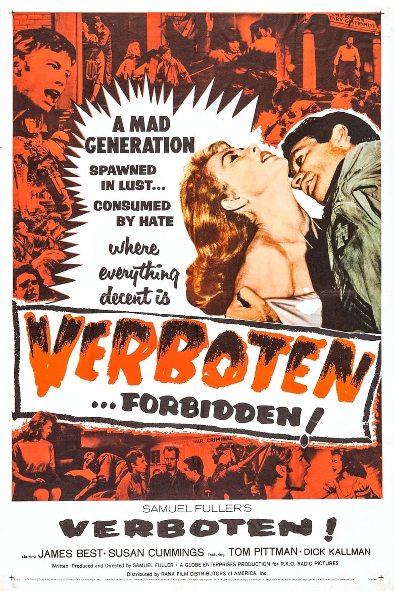 Poster of Verboten!