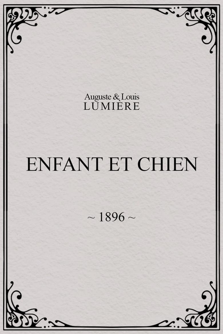 Poster of Enfant et chien