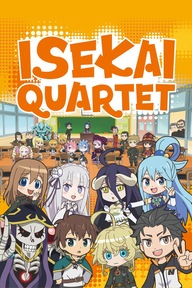 Poster of Isekai Quartet
