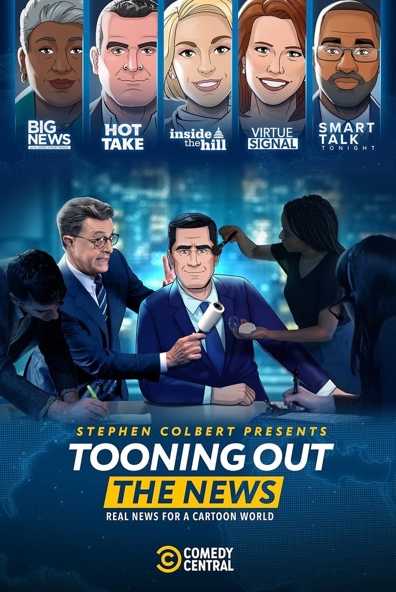Poster of Stephen Colbert Presents Tooning Out the News