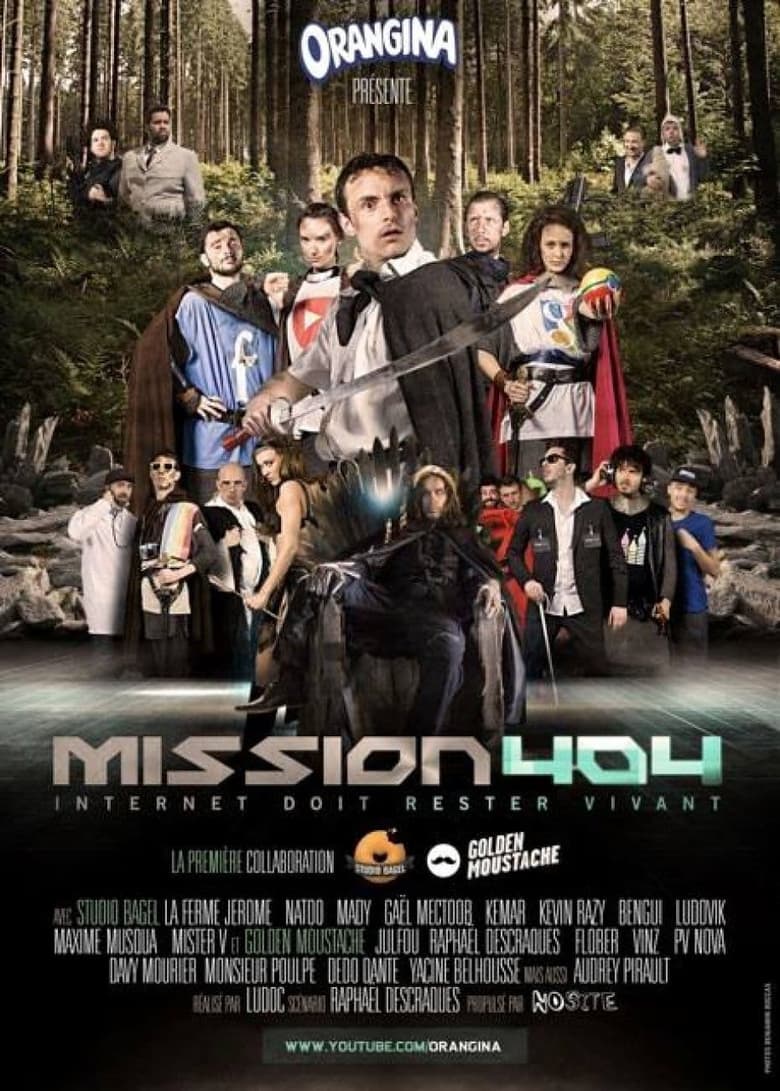 Poster of Mission 404 : Internet doit rester vivant