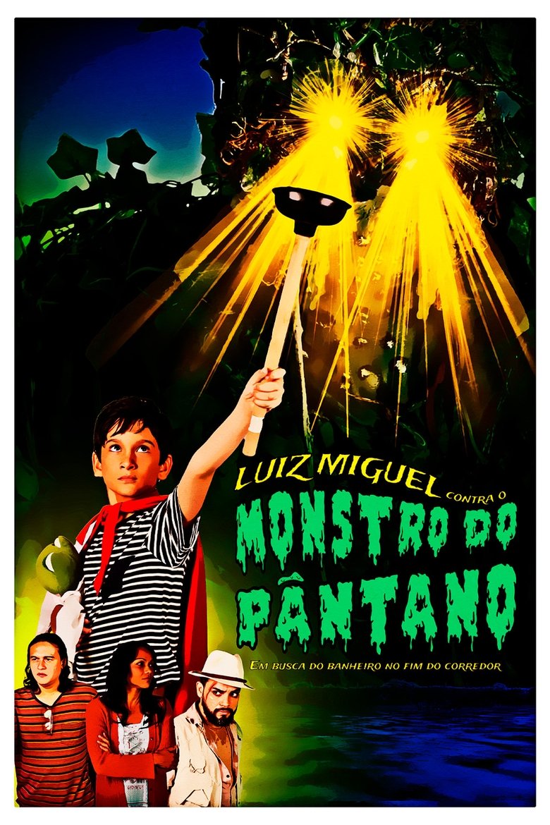 Poster of Luiz Miguel contra o Monstro do Pântano: Em busca do banheiro no fim do corredor