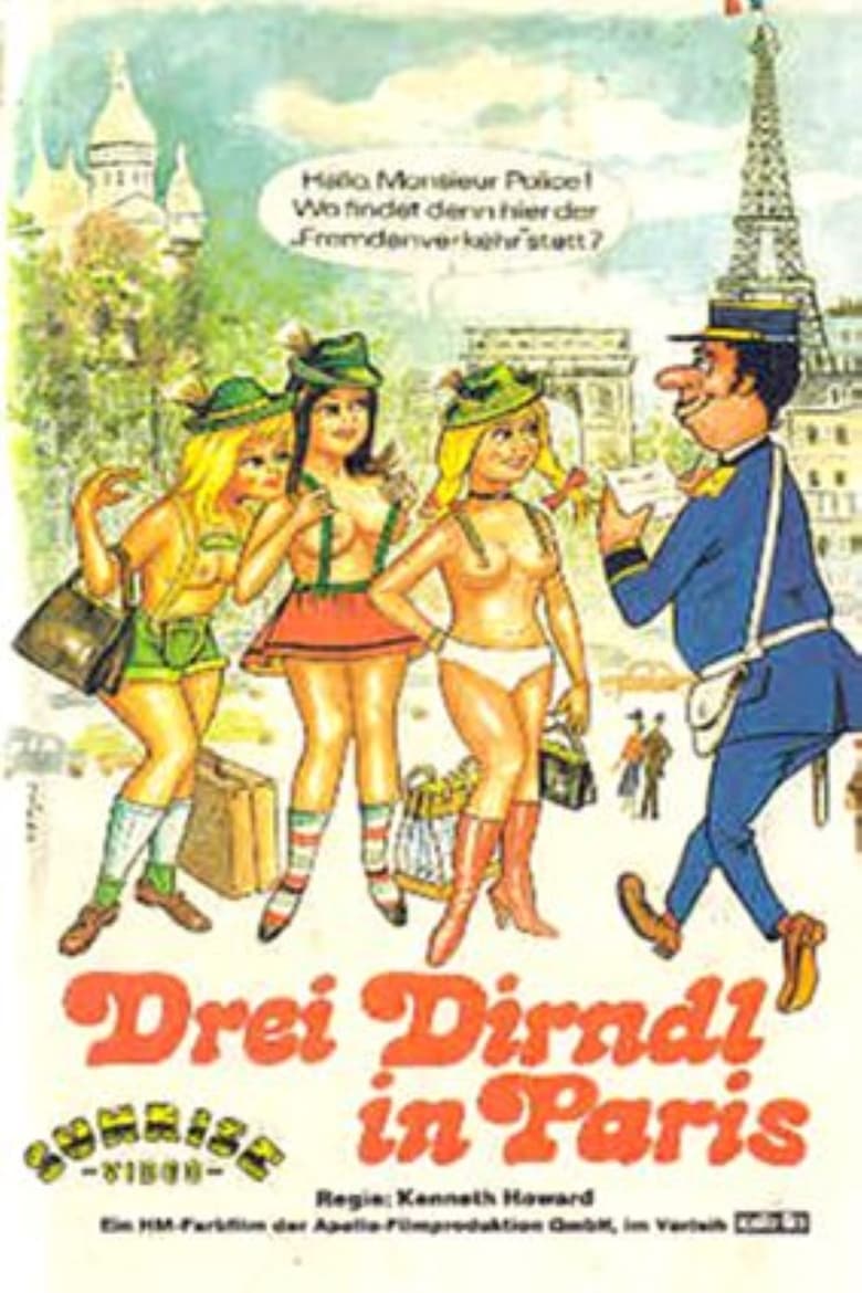 Poster of Drei Dirndl in Paris