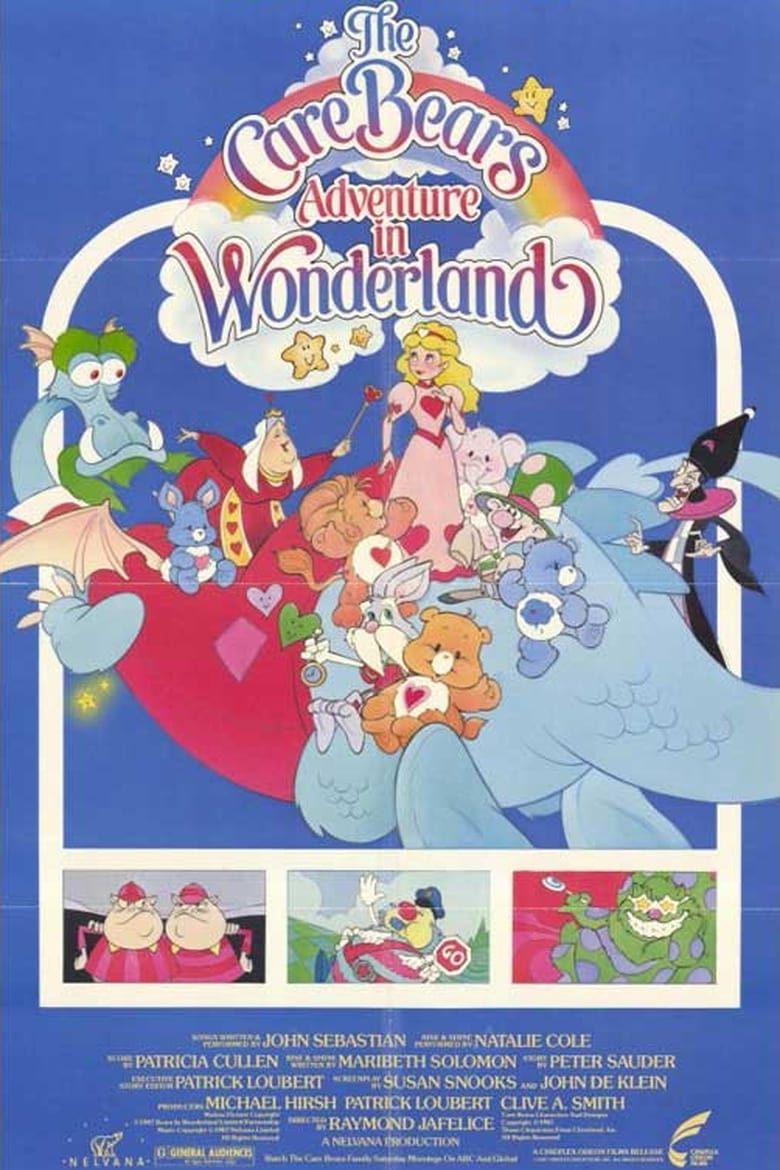 Poster of The Care Bears Adventure in Wonderland