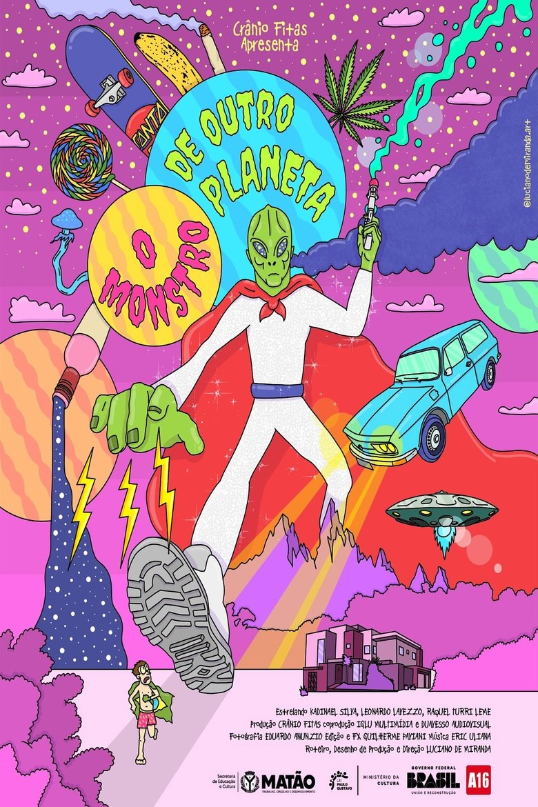 Poster of O Monstro de Outro Planeta