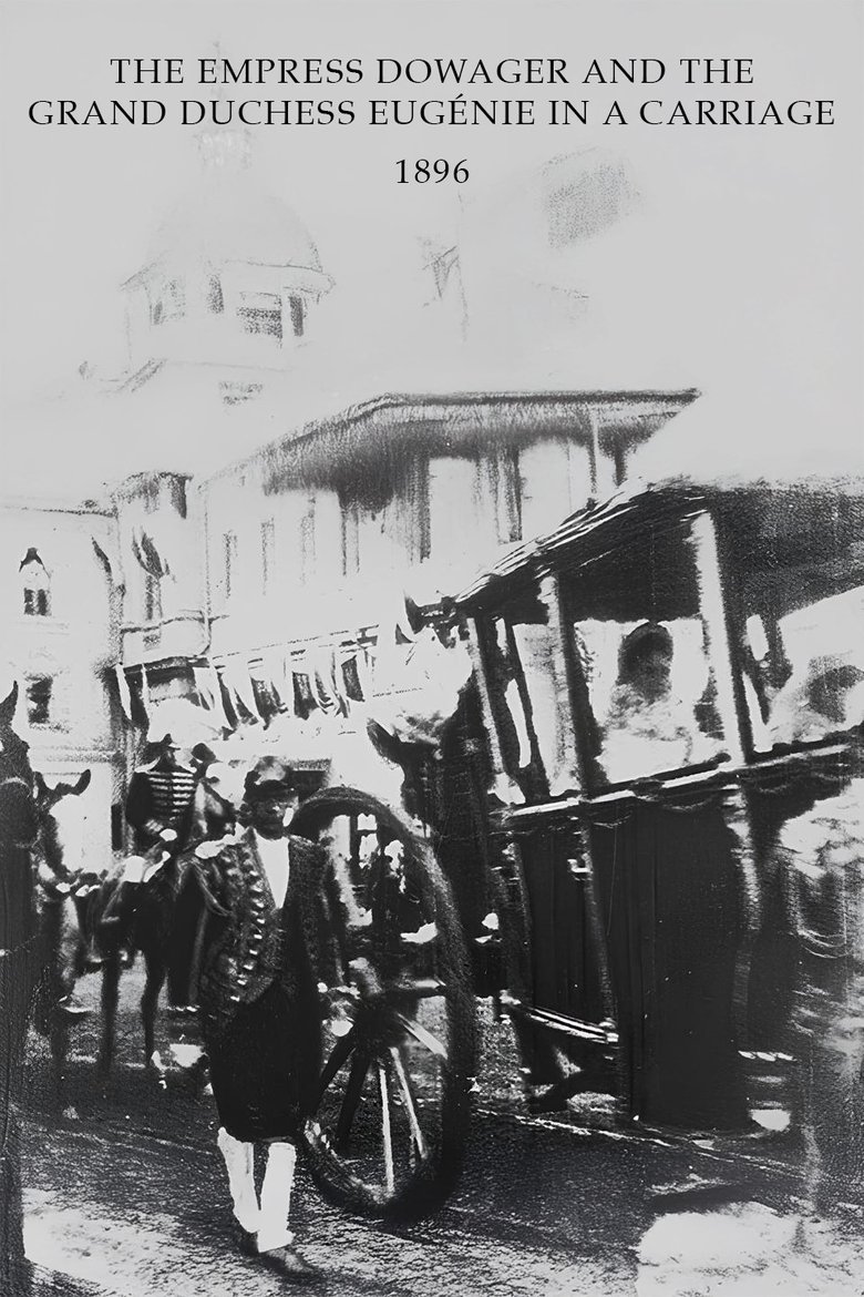 Poster of The Empress Dowager and the Grand Duchess Eugénie in a Carriage