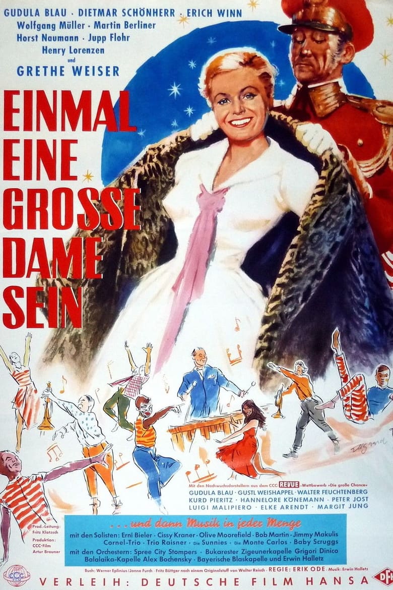 Poster of Einmal eine große Dame sein