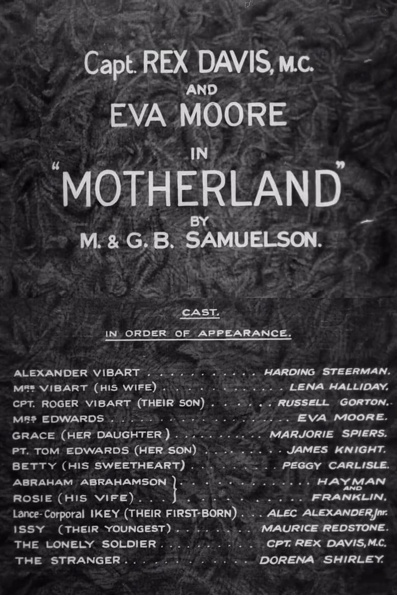 Poster of Motherland