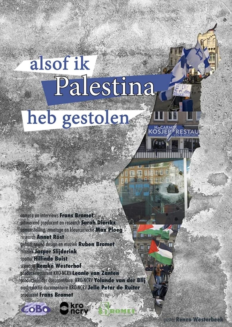 Poster of Alsof ik Palestina heb gestolen