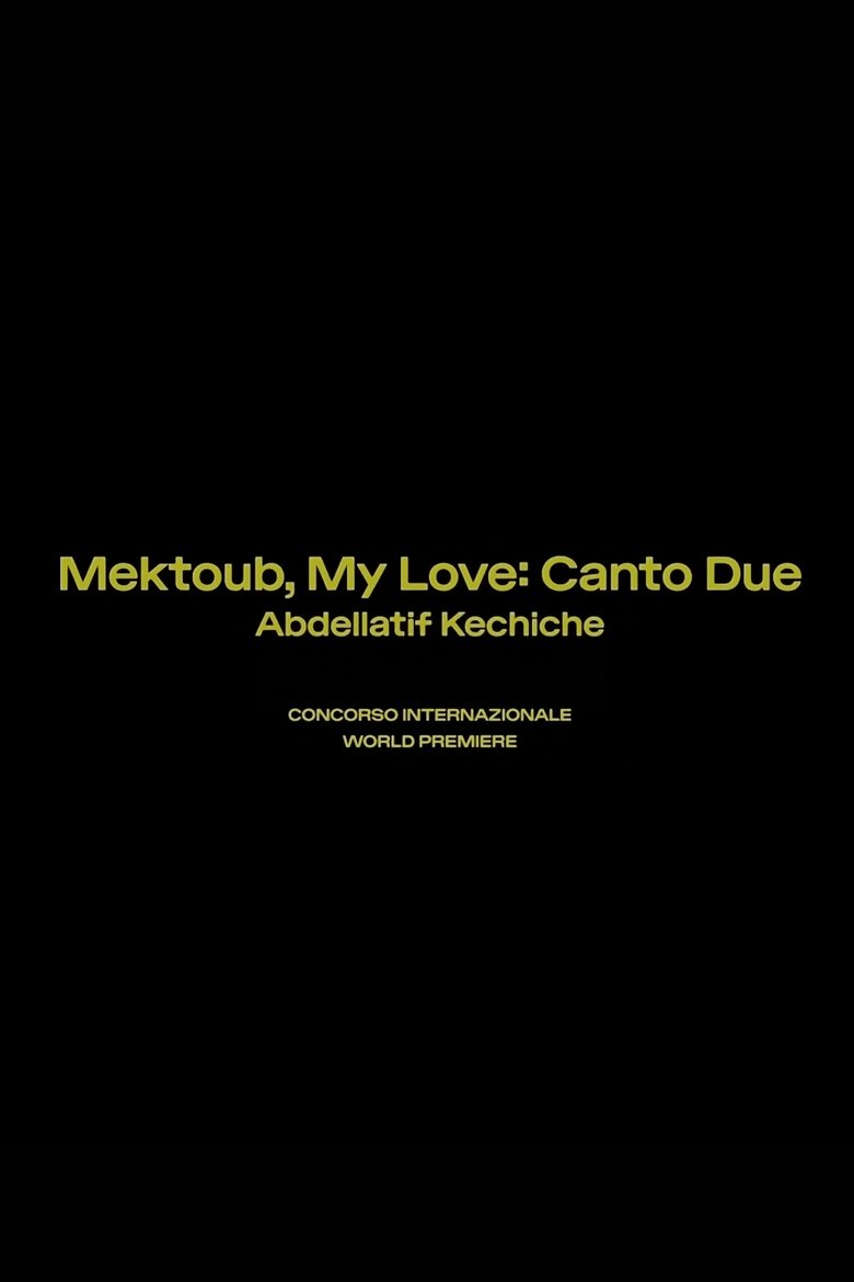 Poster of Mektoub, My Love: Canto Due