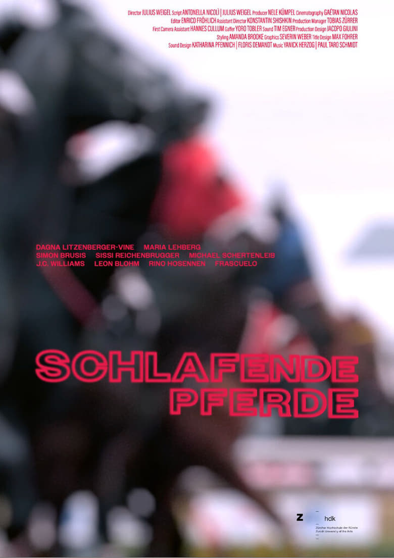 Poster of Schlafende Pferde