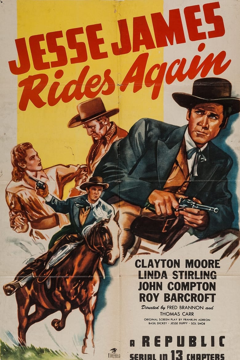 Poster of Jesse James Rides Again