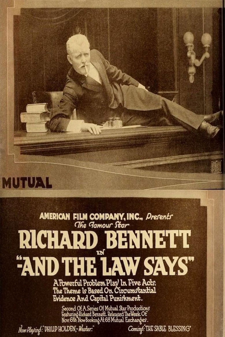 Poster of And the Law Says